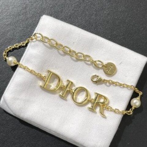 新款☑️DIOR迪奥字母项链 手链