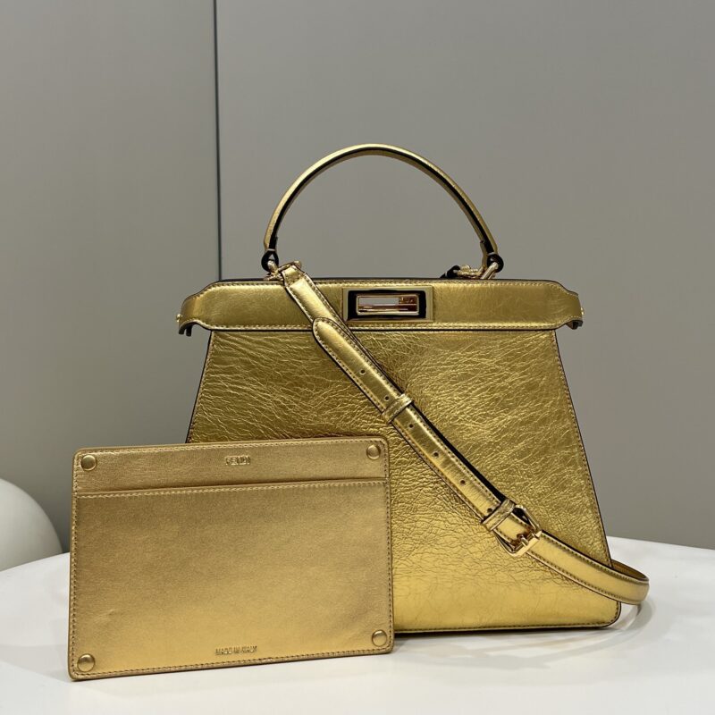 FENDI芬迪牛皮style peekaboo I See U手袋70193