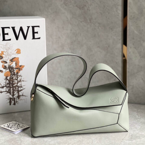 LOEWE罗意威Puzzle hobo腋下包 0673银灰