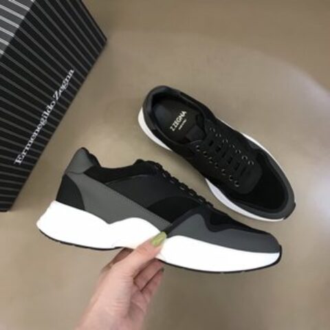 Zegna/杰尼亚  新款男士休闲运动鞋