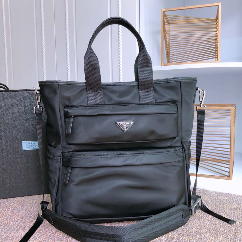 PRADA普拉达进口尼龙布料手提包1BG040