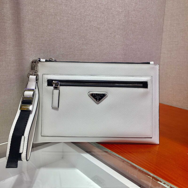 PRADA普拉达进口Saffiano皮革材质手包2NH009