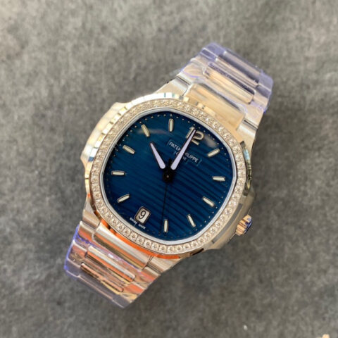 百达翡丽运动优雅系列鹦鹉螺女款7118型号1.全新订制版Cal.324SC一体自动上链机芯