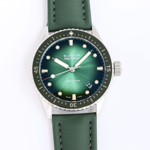 GF全新极光绿宝珀五十噚钢壳限量款腕表