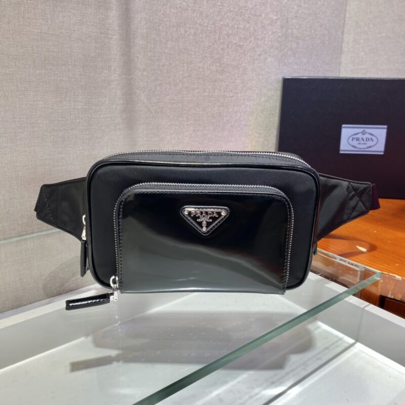 PRADA普拉达Re-Nylon再生尼龙材质新款腰包/胸包2VL977