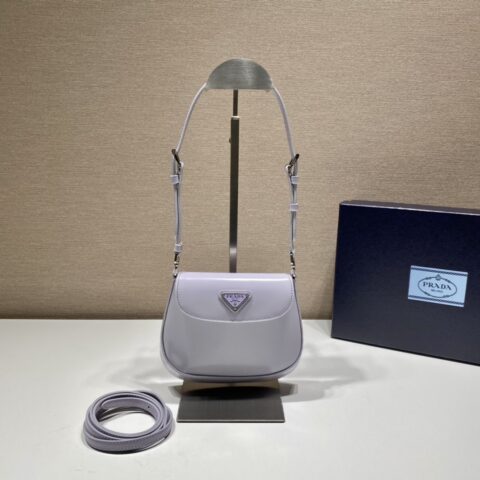 PRADA普拉达梦幻紫迷你单肩包1BH188