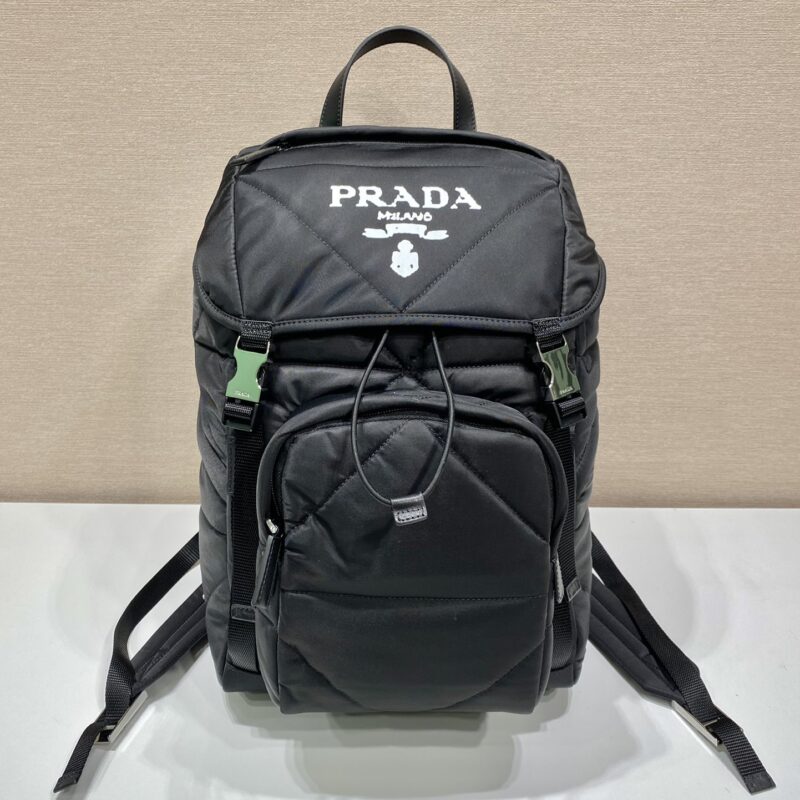 PRADA普拉达进口尼龙面料/纯手工菱格新款背包2VZ135