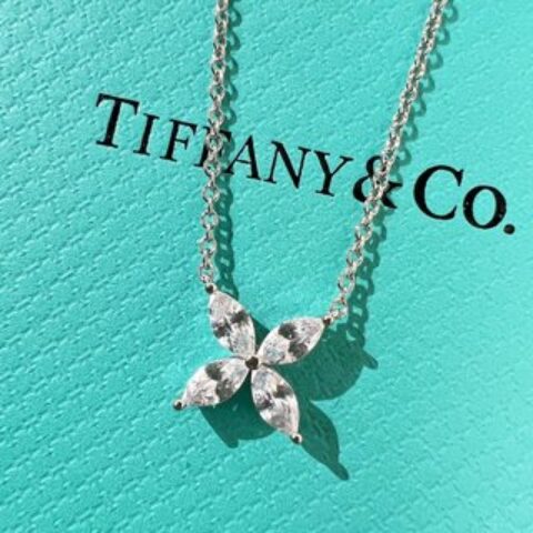 Tiffany&co 蒂芙尼Tiffany Victoria ™M 系列四叶草马眼项链 耳钉