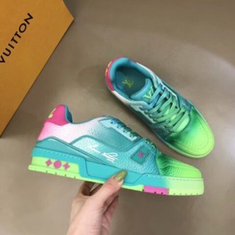 LV/路易威登   L 2022男士Trainer运动鞋