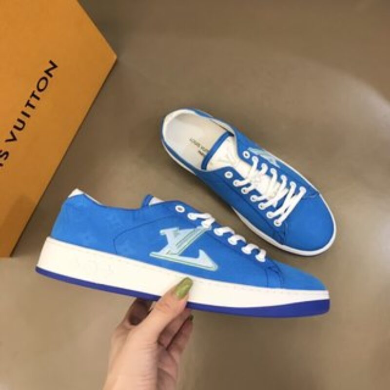 LV/路易威登   进口水染小牛皮内里男士经典休闲运动鞋