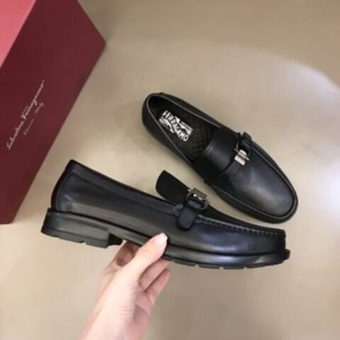 Salvatore Ferragam菲拉格慕   男士休闲乐福皮鞋