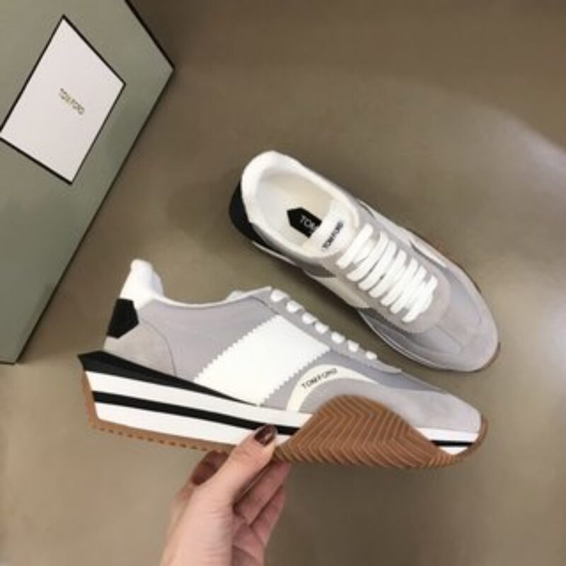 TOMFORD汤姆福特   头层牛皮内里男士休闲运动鞋