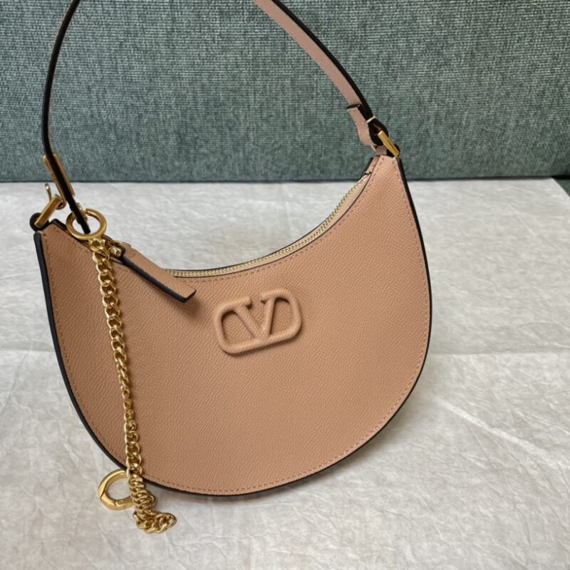 VALENTINO华伦天奴迷你掌纹小牛皮HOBO腋下包0724