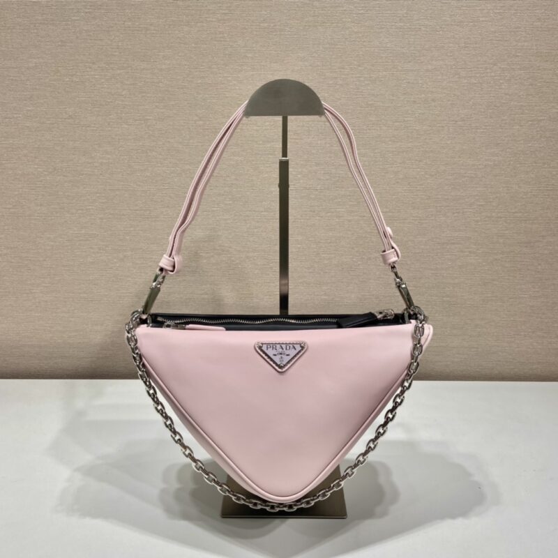 PRADA普拉达进口小牛皮新款双子包1BC176