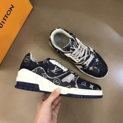LV/路易威登 2022🆕全新配色，男士Trainer运动鞋