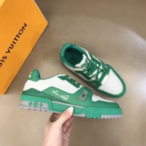 LV/路易威登 2022🆕全新配色，男士Trainer运动鞋