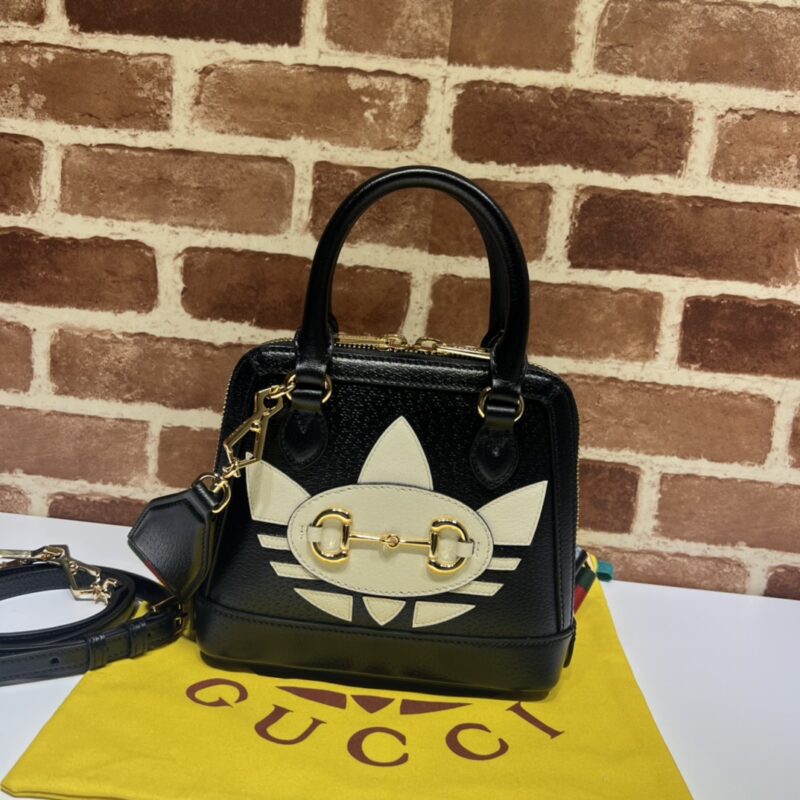 adidas x Gucci Horsebit 1955系列迷你手袋677212