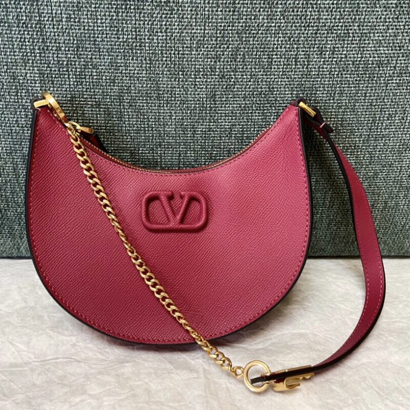 VALENTINO华伦天奴迷你掌纹小牛皮HOBO腋下包0724