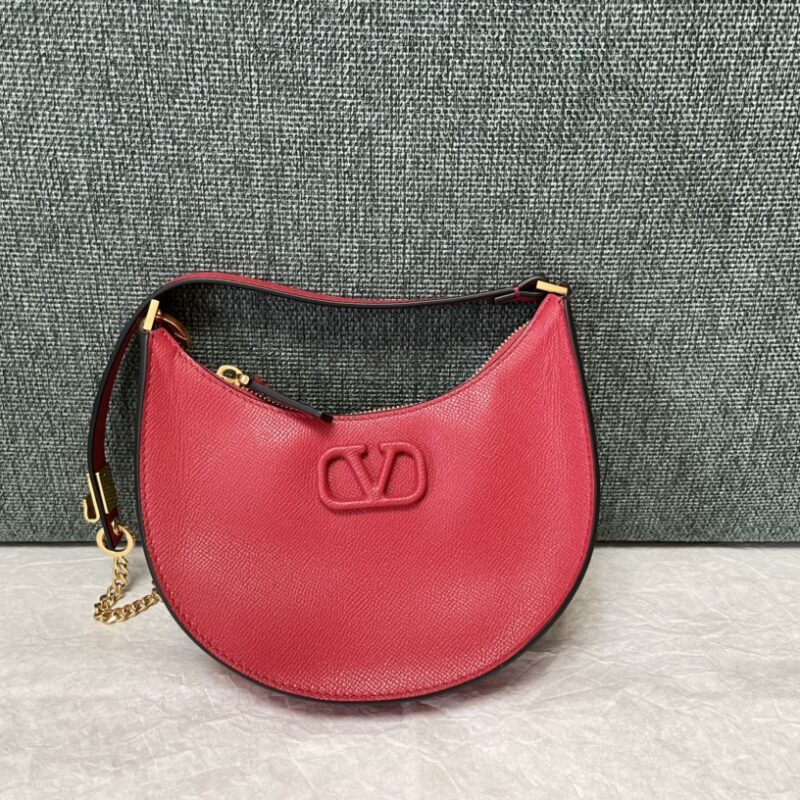 VALENTINO华伦天奴迷你掌纹小牛皮HOBO腋下包0724