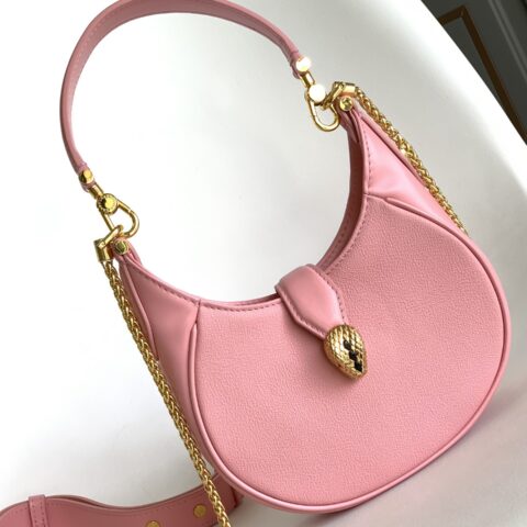 BVLGARI宝格丽小牛皮腋下包291634