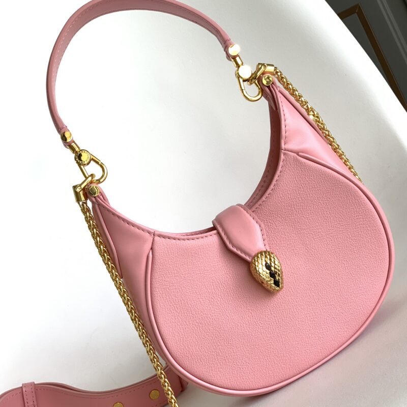 BVLGARI宝格丽小牛皮腋下包291634