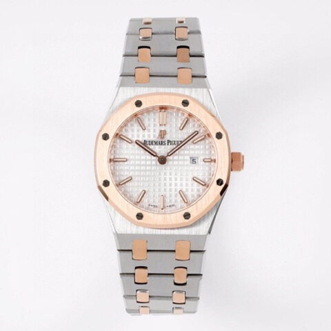 爱彼 AP 皇家橡树石英女款型号67651ST.ZZ.1261ST.01 直径33毫米