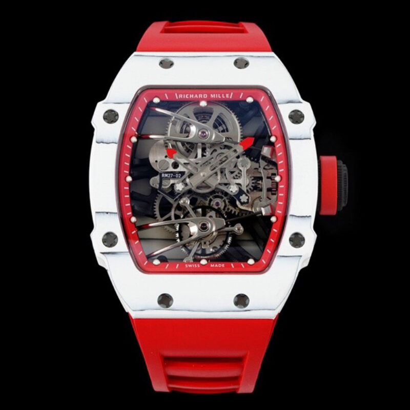 新款RM 27-02 是 〖RICHARD MILLE 〗（里查德米尔）专为网球运动员运动型陀飞轮腕表