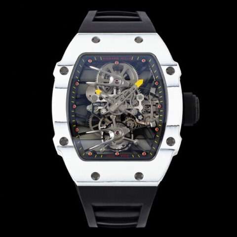新款RM 27-02 是 〖RICHARD MILLE 〗（里查德米尔）专为网球运动员运动型陀飞轮腕表