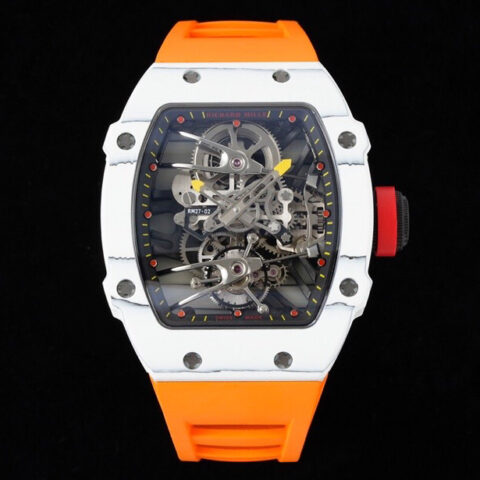 新款RM 27-02 是 〖RICHARD MILLE 〗（里查德米尔）专为网球运动员运动型陀飞轮腕表
