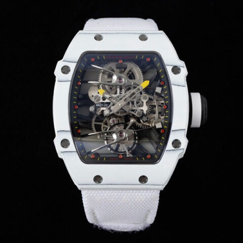新款RM 27-02 是 〖RICHARD MILLE 〗（里查德米尔）专为网球运动员运动型陀飞轮腕表
