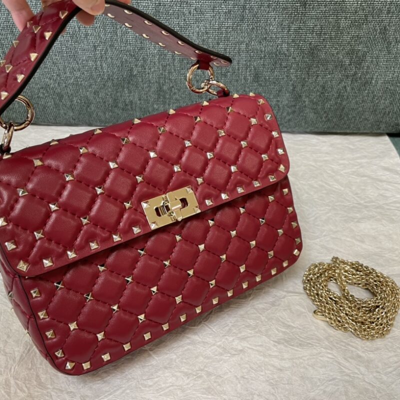 Valentino华伦天奴顶级羊皮肩背包0123