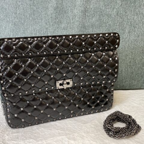 Valentino华伦天奴顶级羊皮肩背包0123