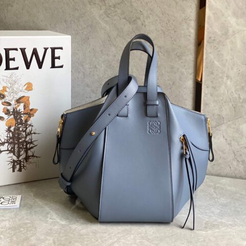 LOEWE罗意威 Hammock bag吊床包 0216小号大西洋蓝