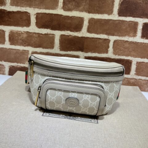 GUCCI古驰互扣式双G腰包682933