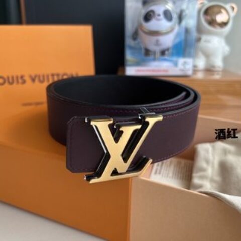 LV/路易威登   标志性LV Initiales标识男士40mm腰带