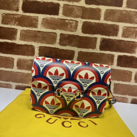 GUCCI古驰马衔扣1955系列小号肩背包602204