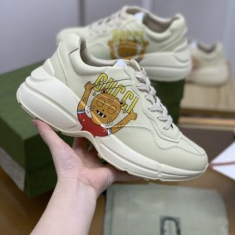 Gucci古驰  【新款G家高版本】男女款复古运动鞋