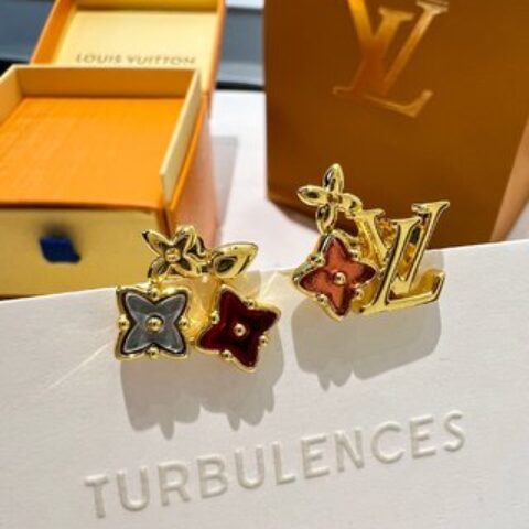 Louis Vuitton 路易威登 lv水晶老花项链 耳钉