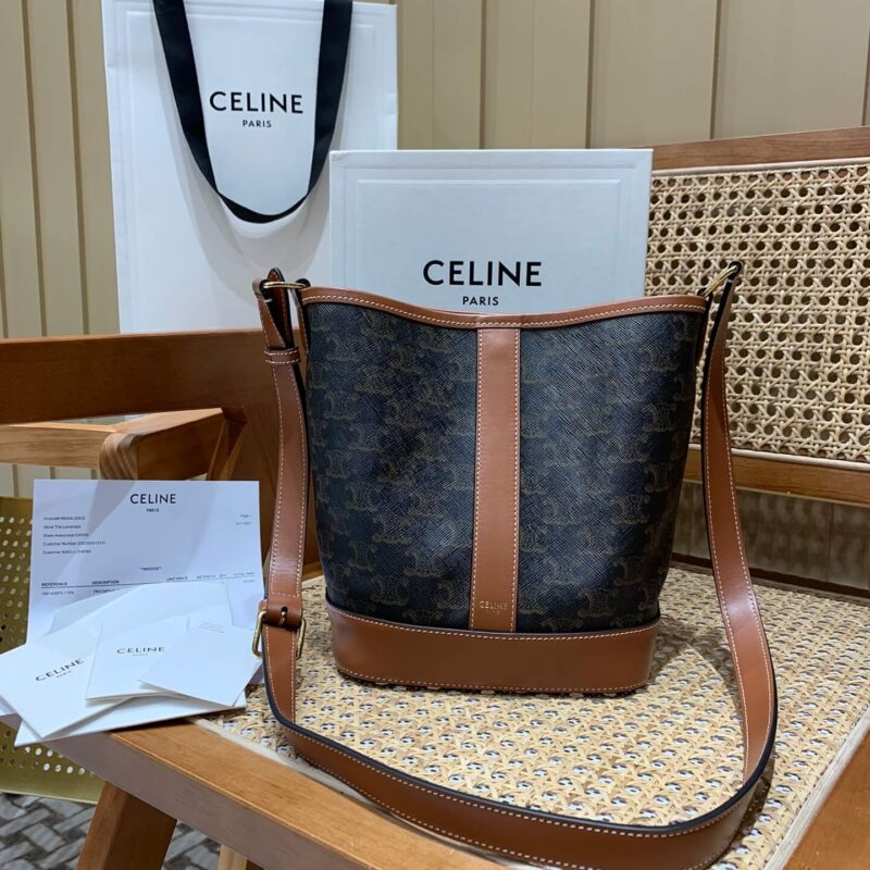 CELINE SMALL BUCKET BAG 191442老花