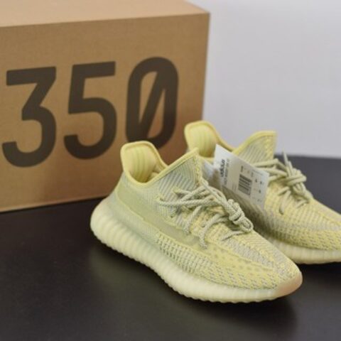 Yeezy Boost 350V2脏黄天使椰子运动跑鞋 货号FV3250