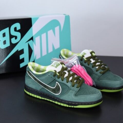 Concepts x Nike SB Dunk Low 绿龙虾男女同款运动鞋 货号：BV1310-337