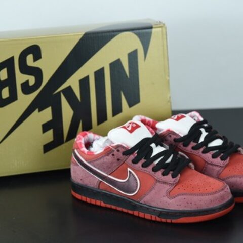 NK Dunk Low  " Red Lobster" 砖红 红龙虾低帮休闲板鞋 货号：313170-661