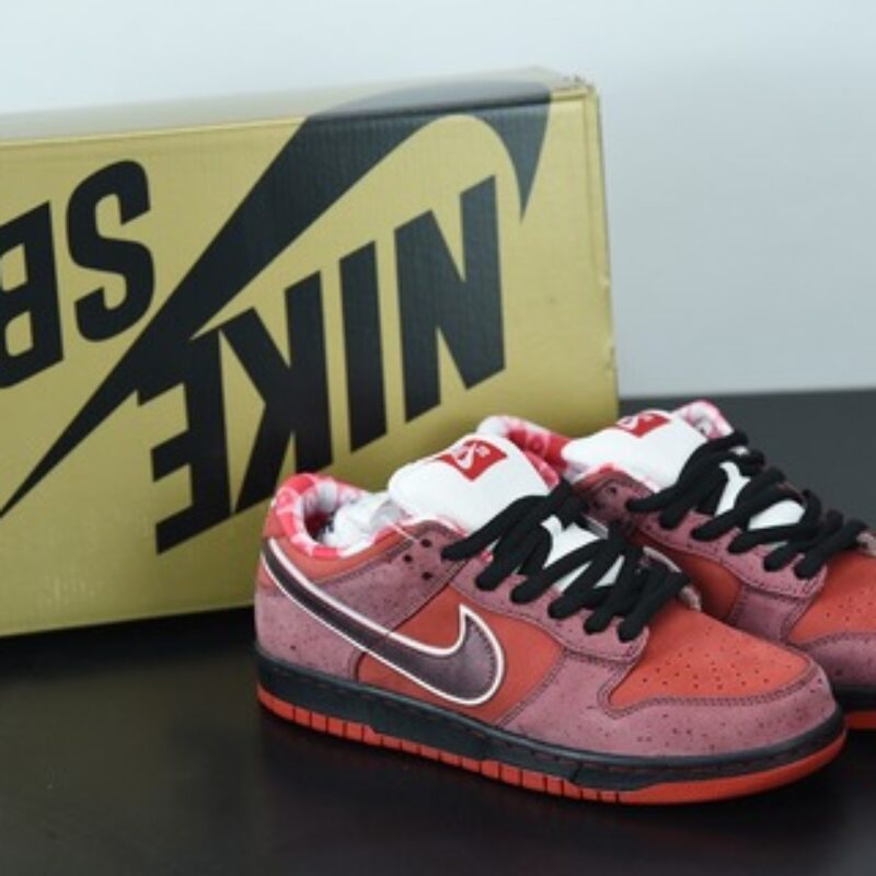 NK Dunk Low  " Red Lobster" 砖红 红龙虾低帮休闲板鞋 货号：313170-661