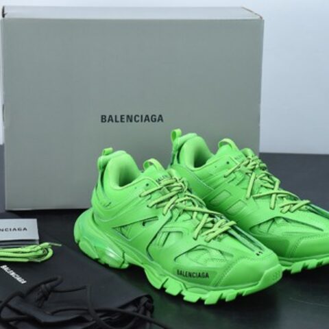 巴黎世家三代 3.0  Balenciaga Triple S 骚绿 绿色户外老爹鞋