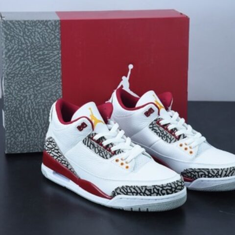 0D0Q6  纯原版本 AJ3 SE "Denim" AJ3 乔3白孔雀低帮休闲慢跑鞋 CT8532-126