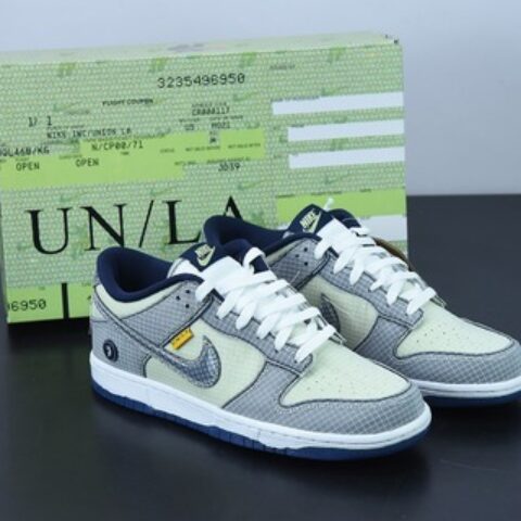M05M5 纯原版本 Union x NK Dunk 联名款 低帮运动休闲板鞋 货号：DJ9649-401