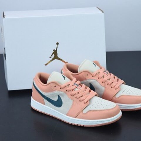 Air Jordan AJ1 Low AJ1 乔1粉绿 低帮文化板鞋 货号：DC0774-800