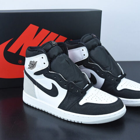 L00H6 Air Jordan 1 High OG "Stage Haze" AJ1 乔1黑灰脚趾 货号：555088-108