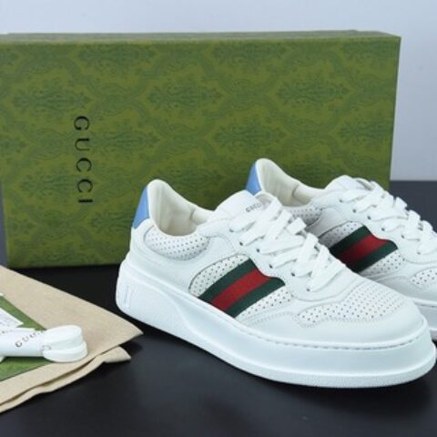 Gucci/古驰 2022新春 厚底休闲鞋/小白鞋 GG运动休闲