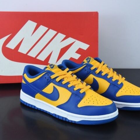 Nike Dunk Low Retro "UCLA" 复古休闲板鞋 蓝黄 货号：dd1391-402
